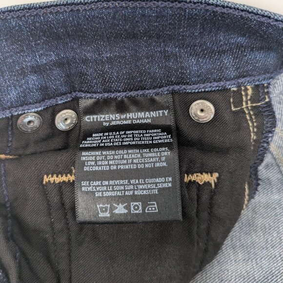 Citizens of Humanity Emerson Slim Boyfriend Jeans Women’s 24 Blue Premium Denim - Picture 11 of 11